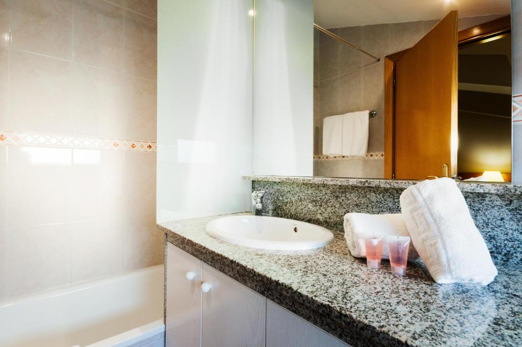 Koupelna v ubytování PARK SEDO Aparthotel