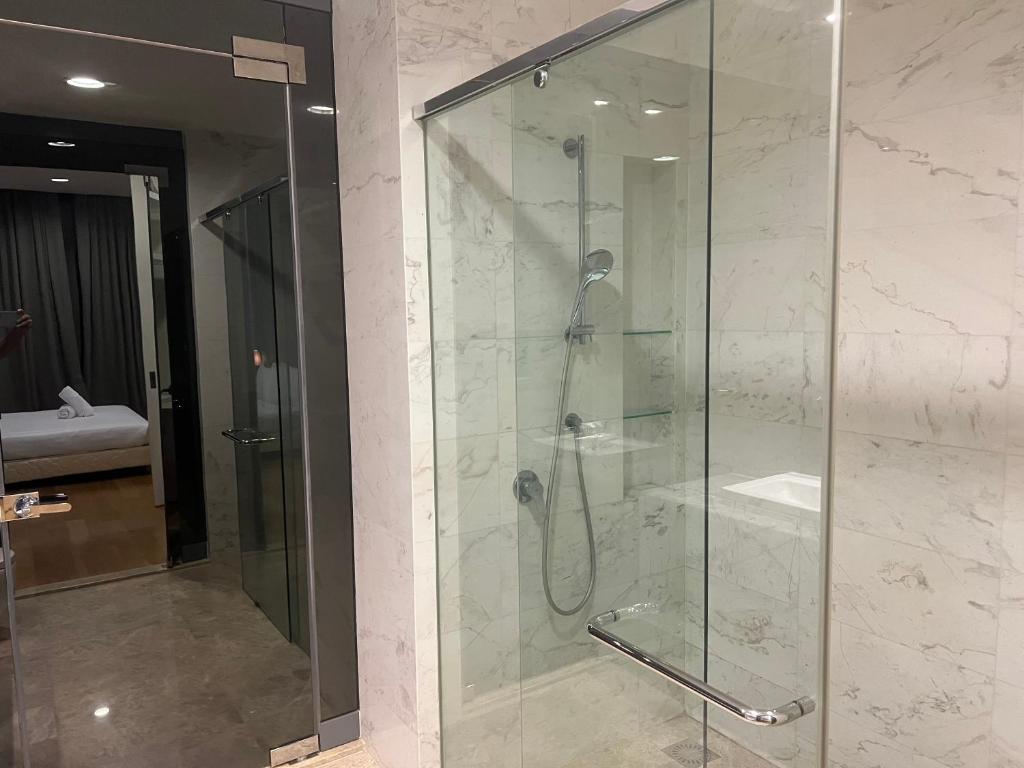 Ein Badezimmer in der Unterkunft Platinum KLCC &amp; Bukit Bintang