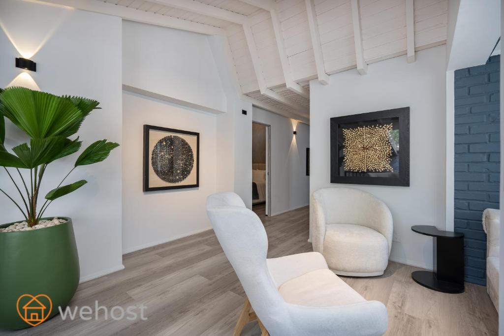 Posezení v ubytování Nago Hometel Boutique