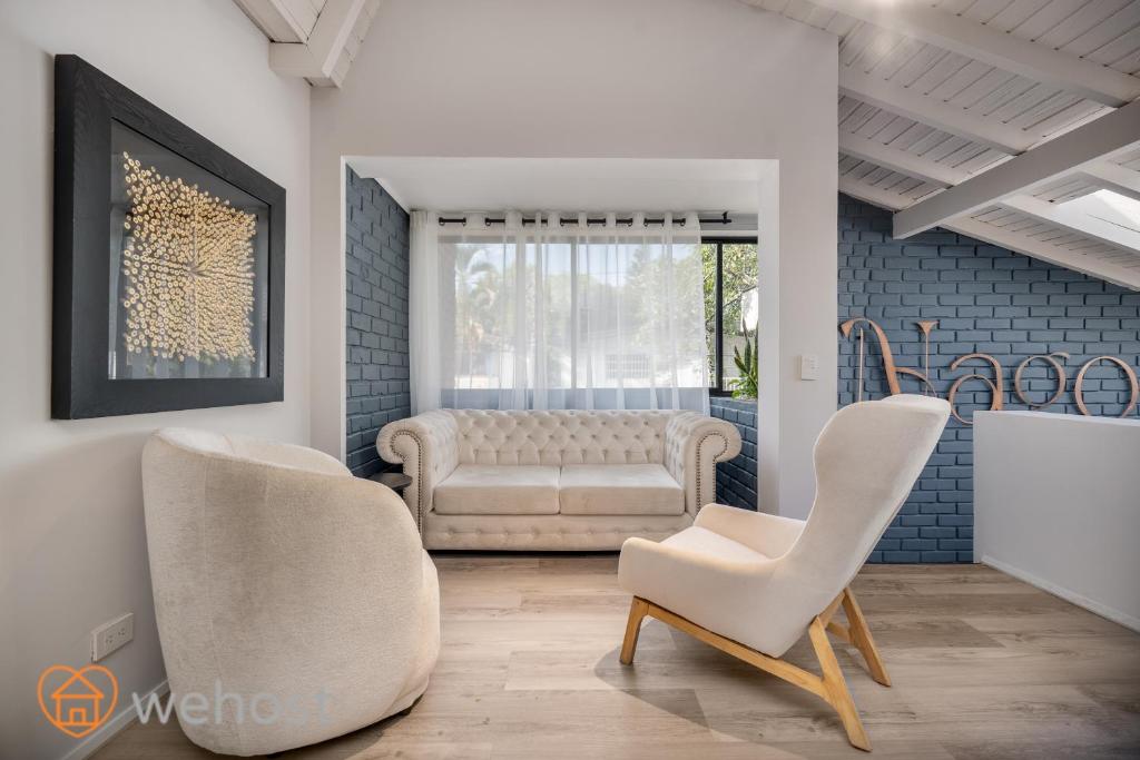 Posezení v ubytování Nago Hometel Boutique