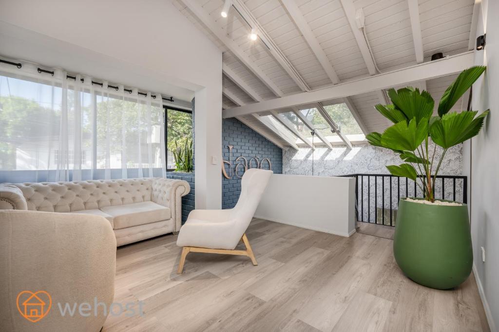 Posezení v ubytování Nago Hometel Boutique