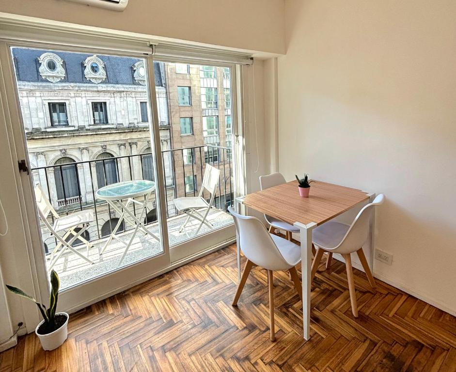 Balkón nebo terasa v ubytování Apartamento BA Obelisco