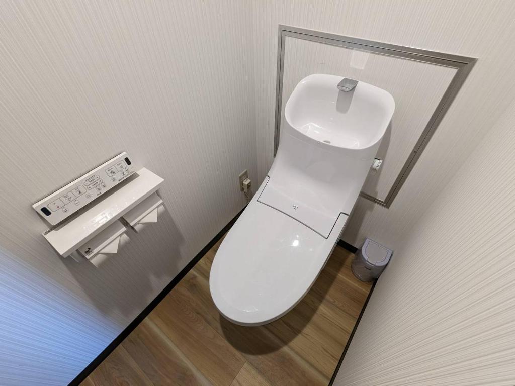 Koupelna v ubytování Madarao Kogen Hotel