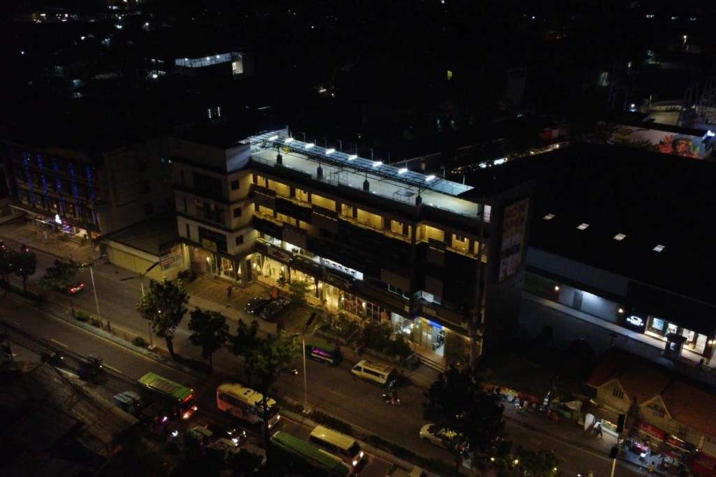 Letecký snímek ubytování Madison Suites
