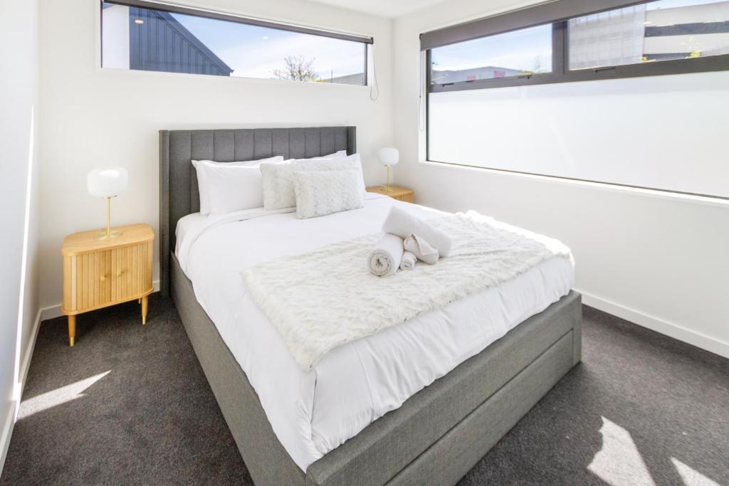 2BR Townhouse, Riccarton Mall, Hagley Park - Resim 21