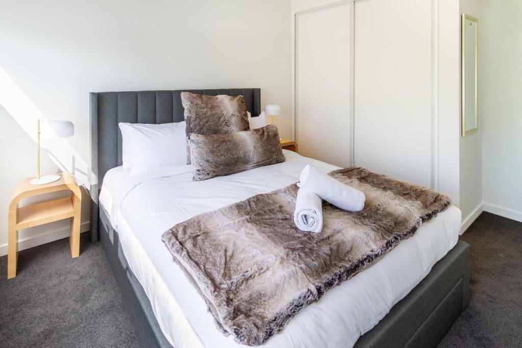 2BR Townhouse, Riccarton Mall, Hagley Park - Resim 17