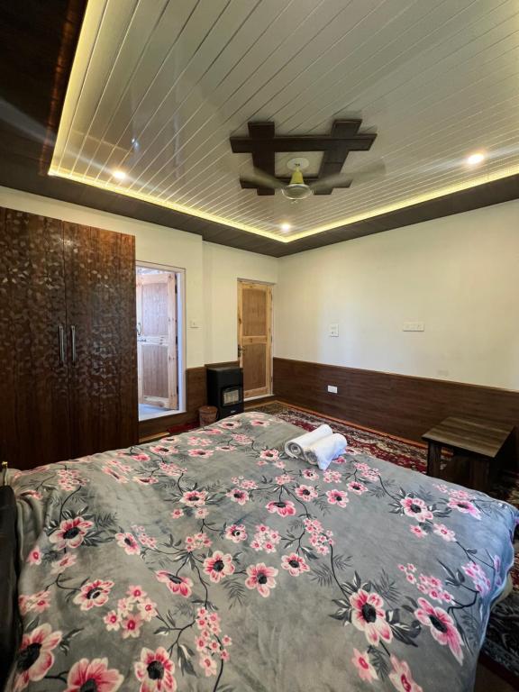 Postel nebo postele na pokoji v ubytování Everest Guest House