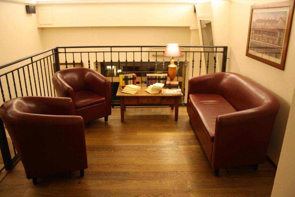 Posezení v ubytování Hotel La Vignetta