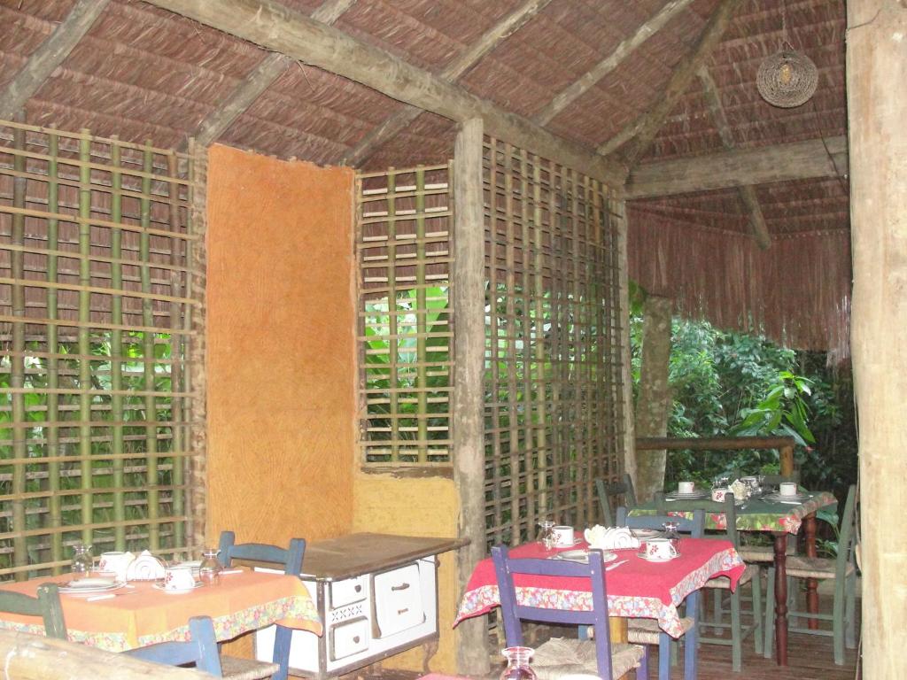 Restaurace v ubytování Pousada da Terra Paraty