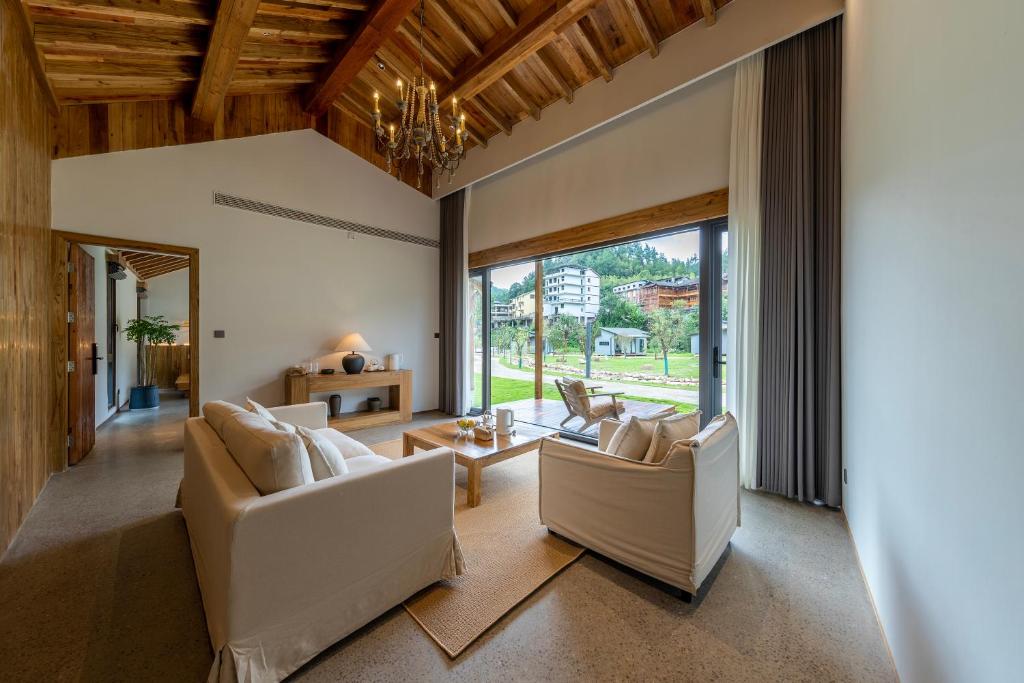 Posezení v ubytování Wonderland Resort