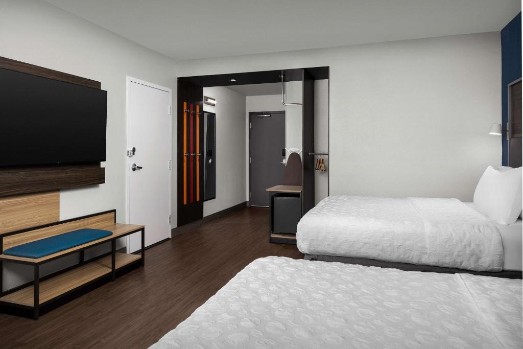 Tru By Hilton Columbus East Broad - Queen Kamer Met 2 Queensize Bedden En Inloopdouche