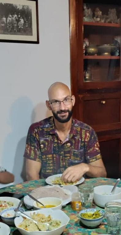 Jídlo v venkovského domu nebo okolí