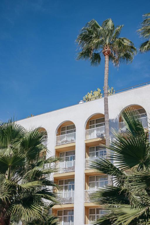 Byggnaden som hotellet ligger i