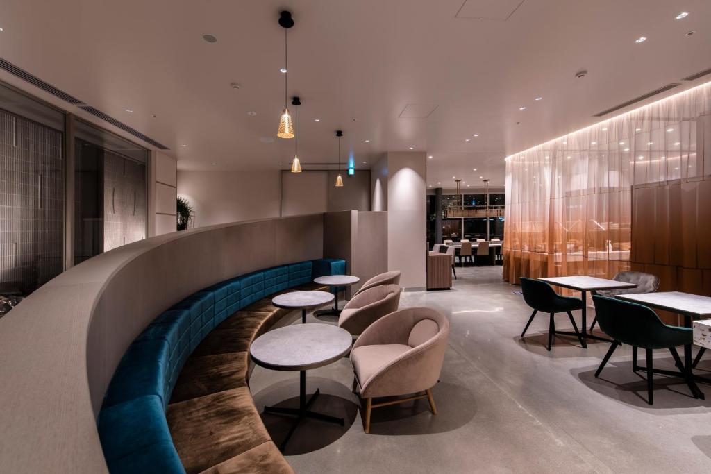 Posezení v ubytování HOTEL TORIFITO KANAZAWA