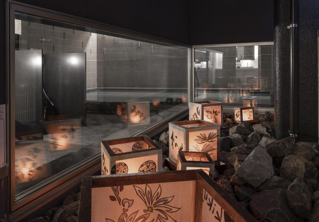 Posezení v ubytování HOTEL TORIFITO KANAZAWA