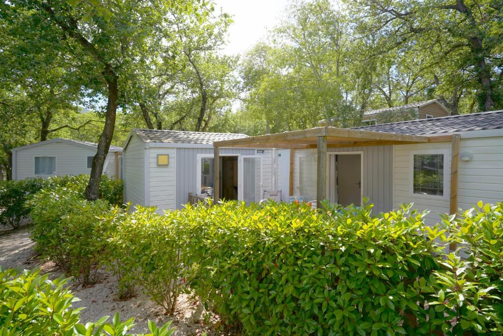Zahrada ubytování Camping Le Bois Fleuri