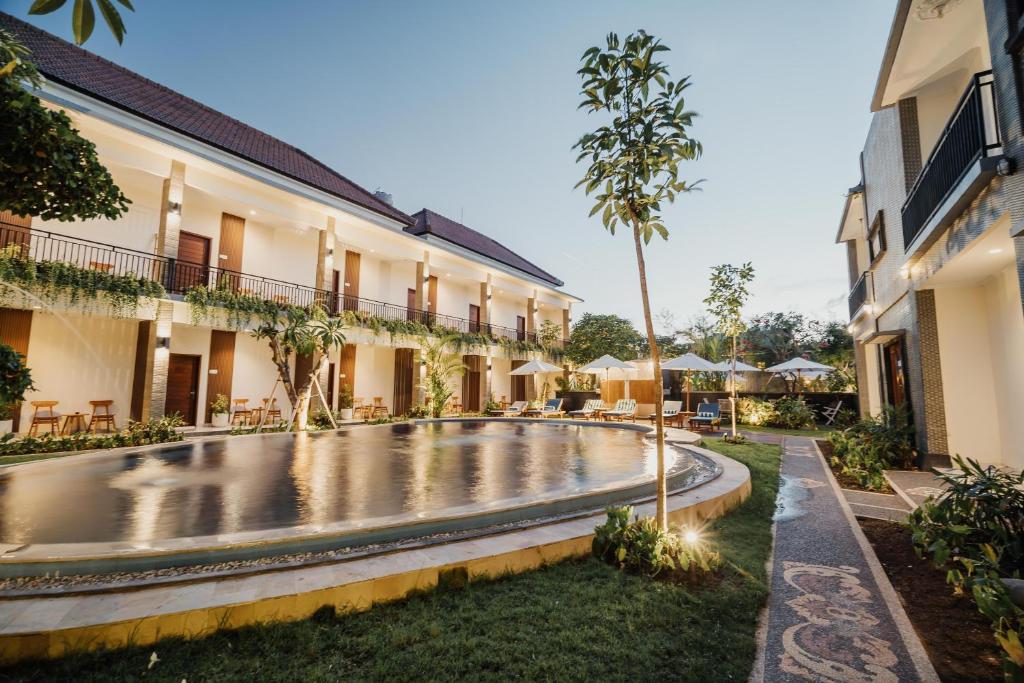 Budova, kde se hotel nachází