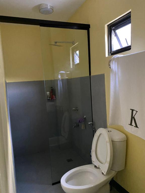 Koupelna v ubytování Serena Rooms