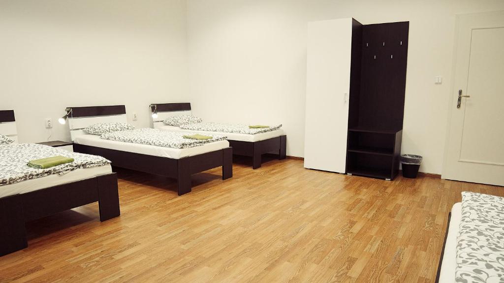 Posteľ alebo postele v izbe v ubytovaní Hostel Folks