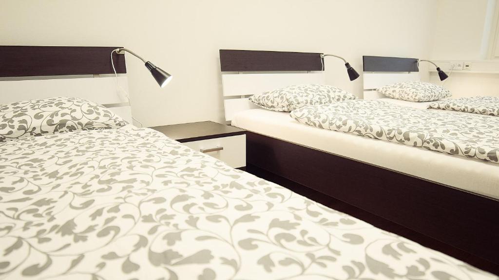 Posteľ alebo postele v izbe v ubytovaní Hostel Folks