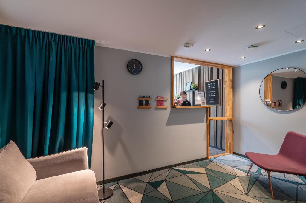 Posezení v ubytování Hotel Fridhem