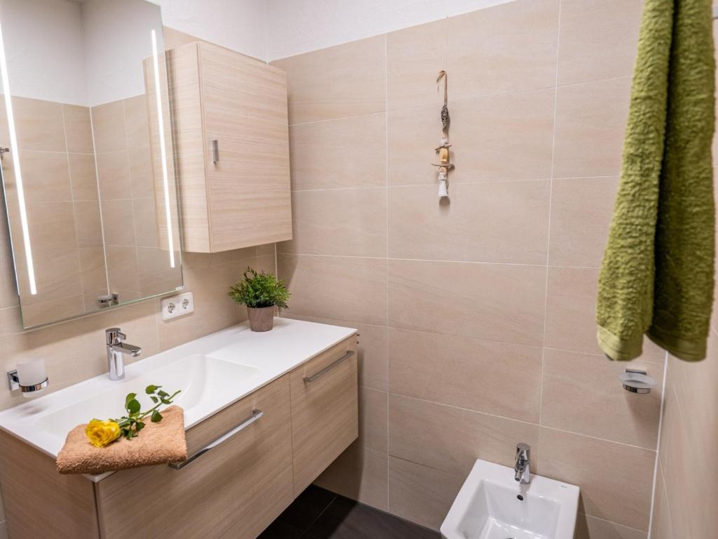 Koupelna v ubytování Ferienwohnung Dietsche Todtnau