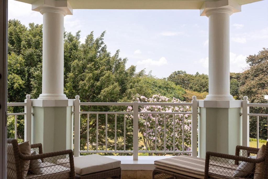 Balkón nebo terasa v ubytování Hemingways Nairobi