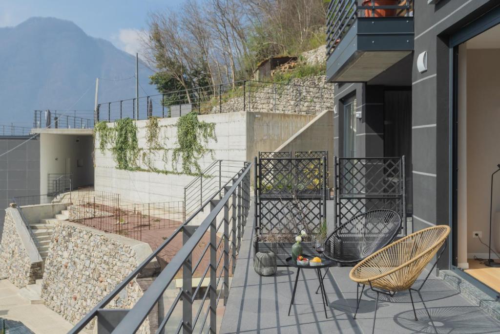 Nespecifikovaný výhled na hory nebo výhled na hory při pohledu z apartmánu