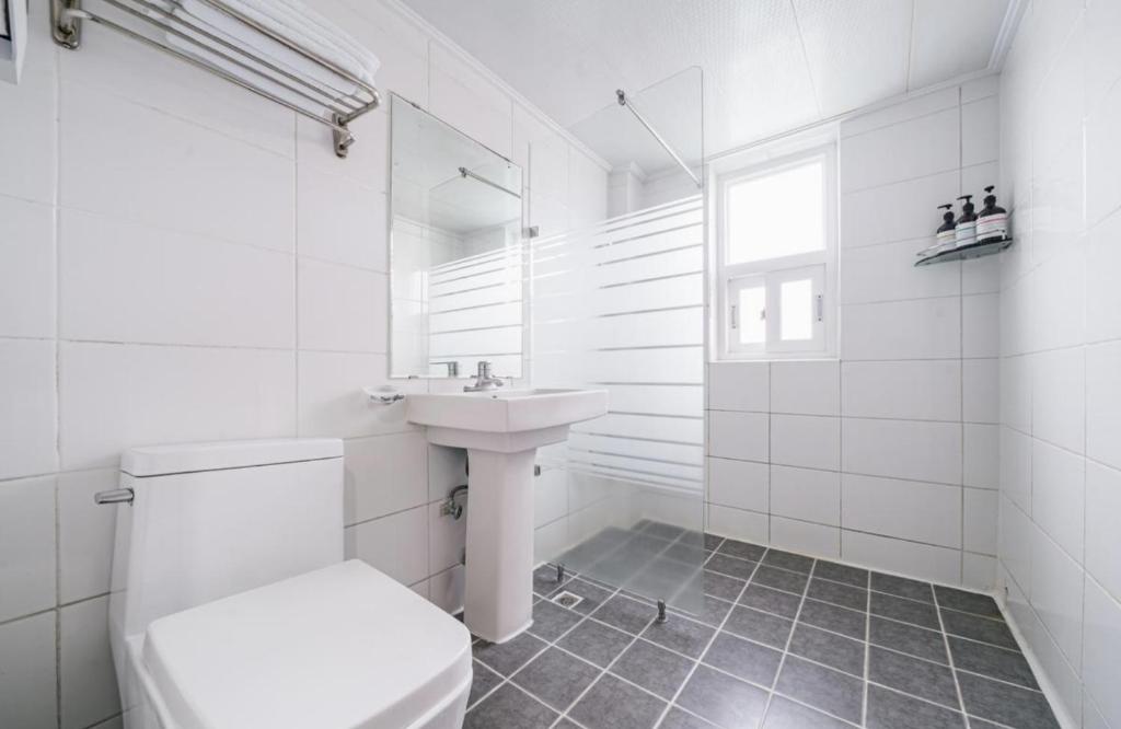 Koupelna v ubytování Gaon J Stay Hotel