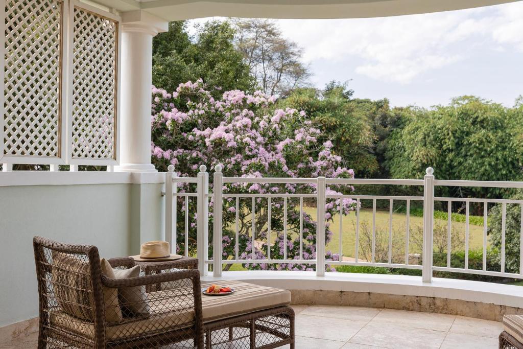 Balkón nebo terasa v ubytování Hemingways Nairobi