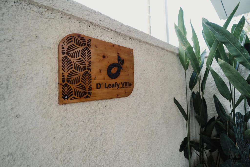 Certifikát, hodnocení, plakát nebo jiný dokument vystavený v ubytování D'Leafy Seminyak