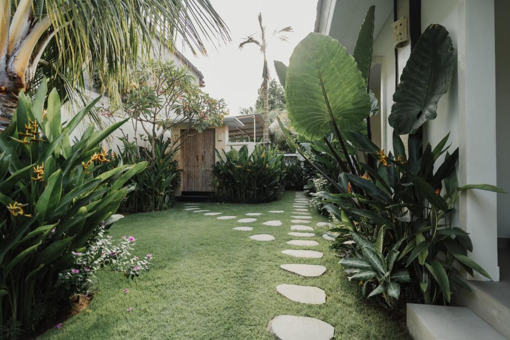 Zahrada ubytování D'Leafy Seminyak
