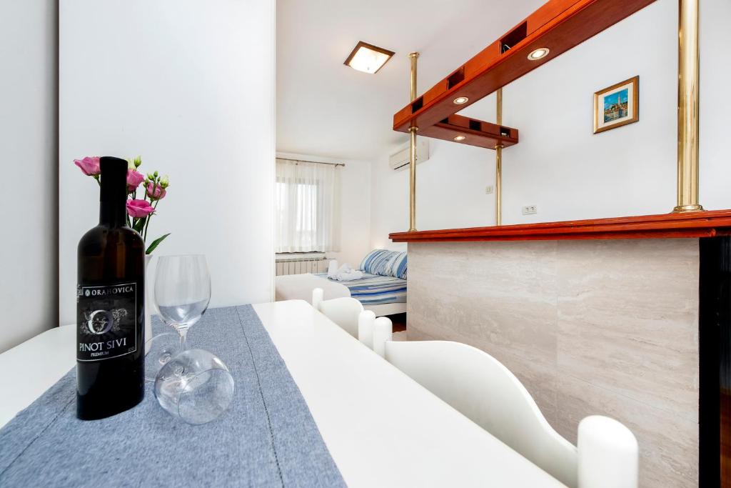 Posezení v ubytování Apartments Carmelo