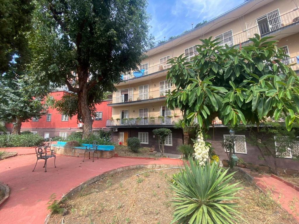 Budynek, w którym mieści się apartament