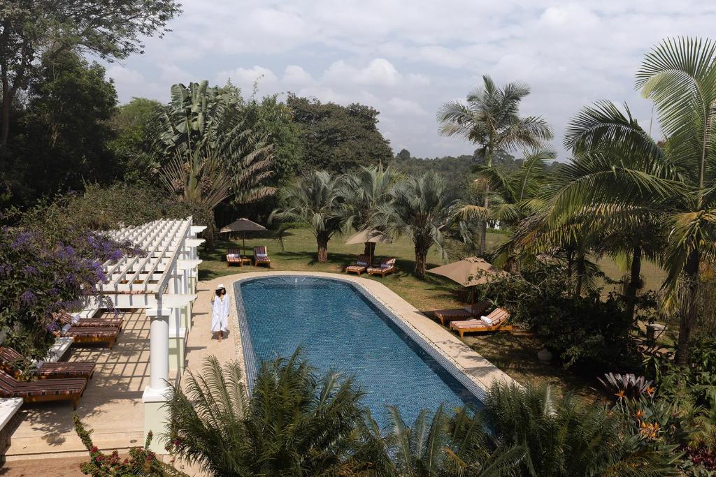 Bazén v ubytování Hemingways Nairobi nebo v jeho okolí