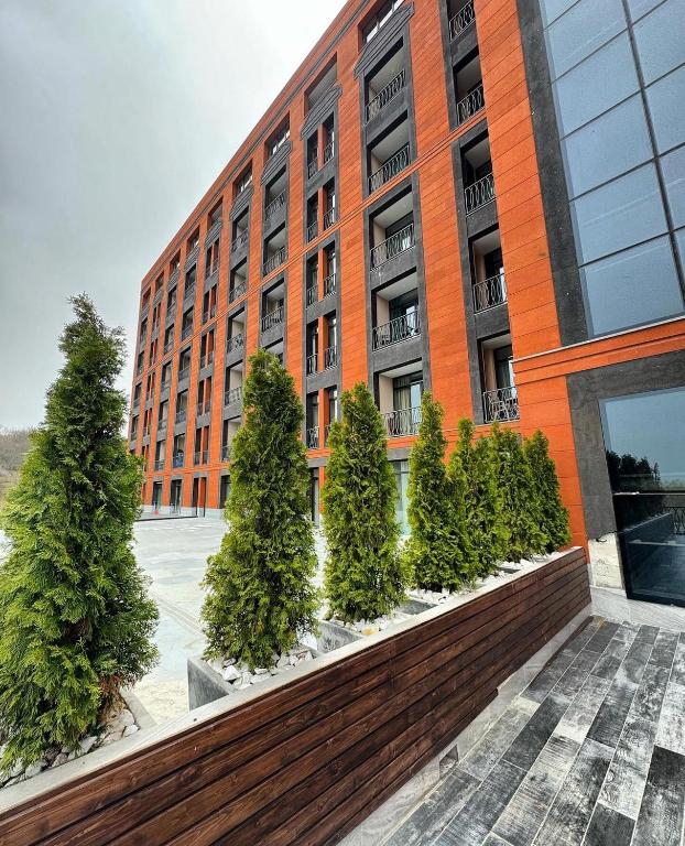 Budova, kde se apartmán nachází