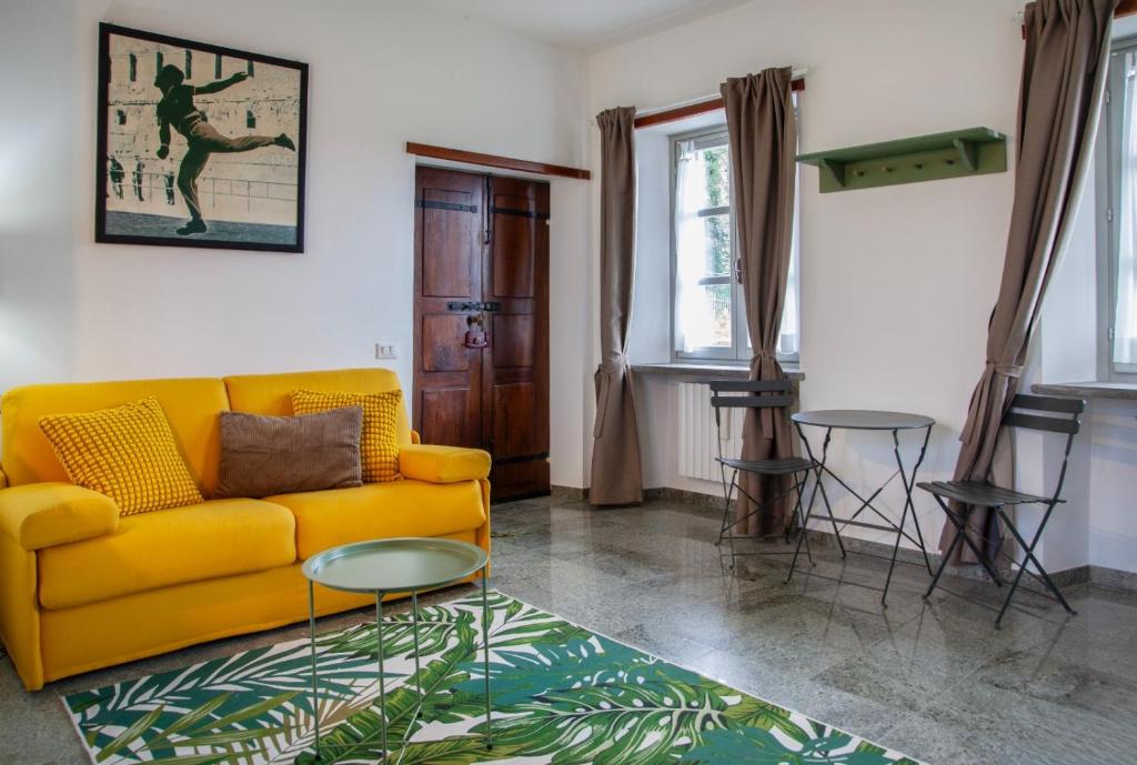 Posezení v ubytování Casa nelle Langhe A