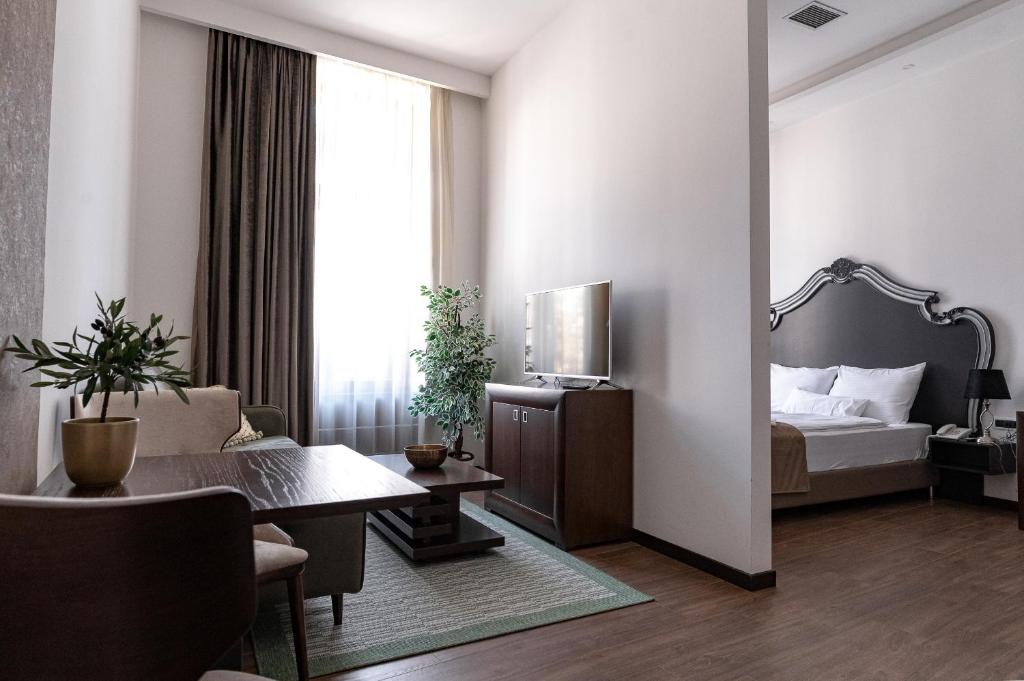 Posezení v ubytování Apartmani Astral