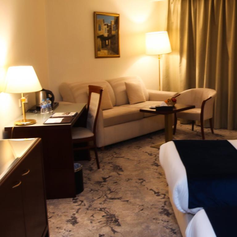 Posezení v ubytování Amman Paradise Hotel