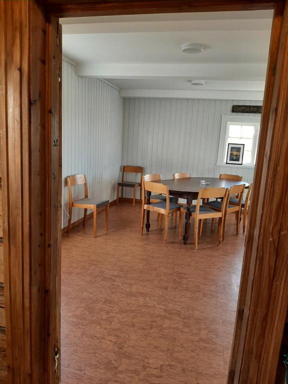 Kuchyň nebo kuchyňský kout v ubytování Pilgrimscenter