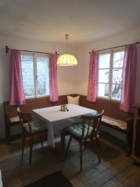 Posezení v ubytování Adlerhütte