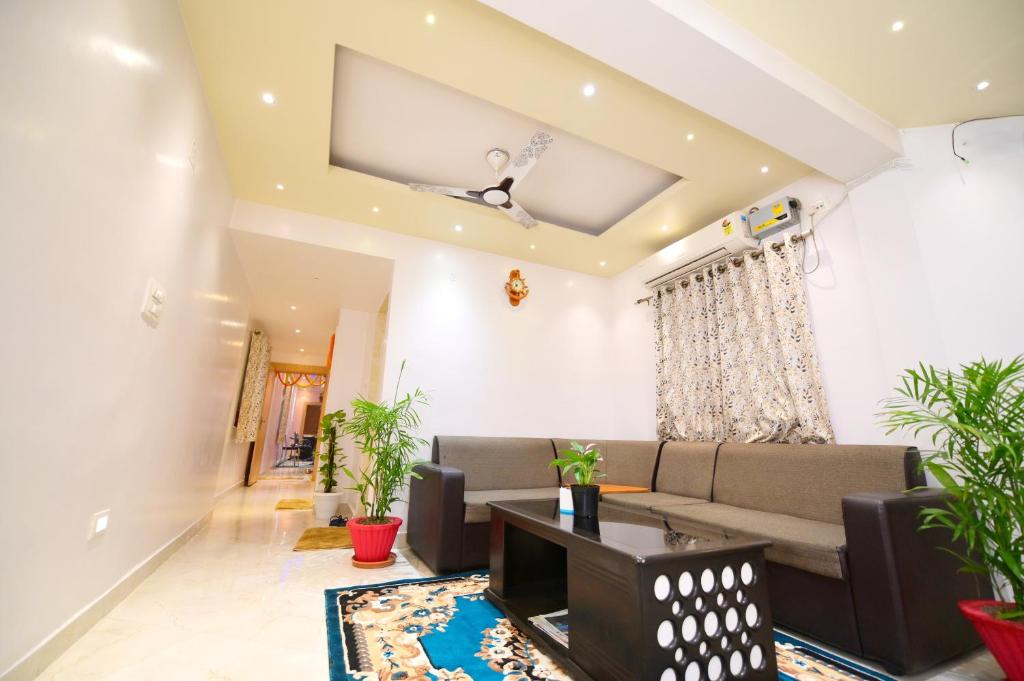 Posezení v ubytování Airport residency hotel