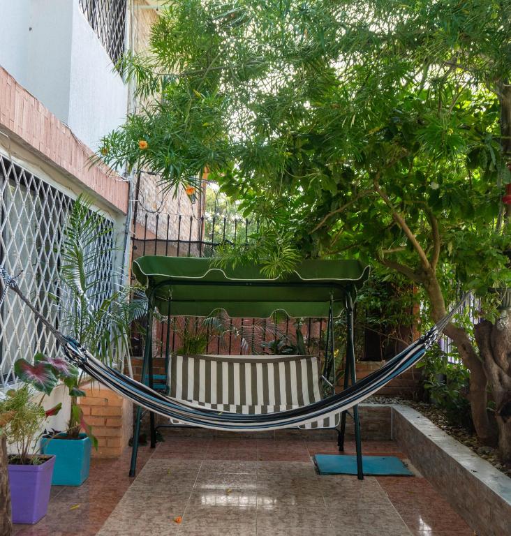 Zahrada ubytování Hostal Casa Yare