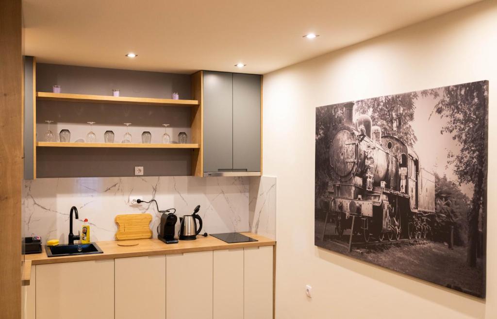 Cucina o angolo cottura di Liberte Apartments