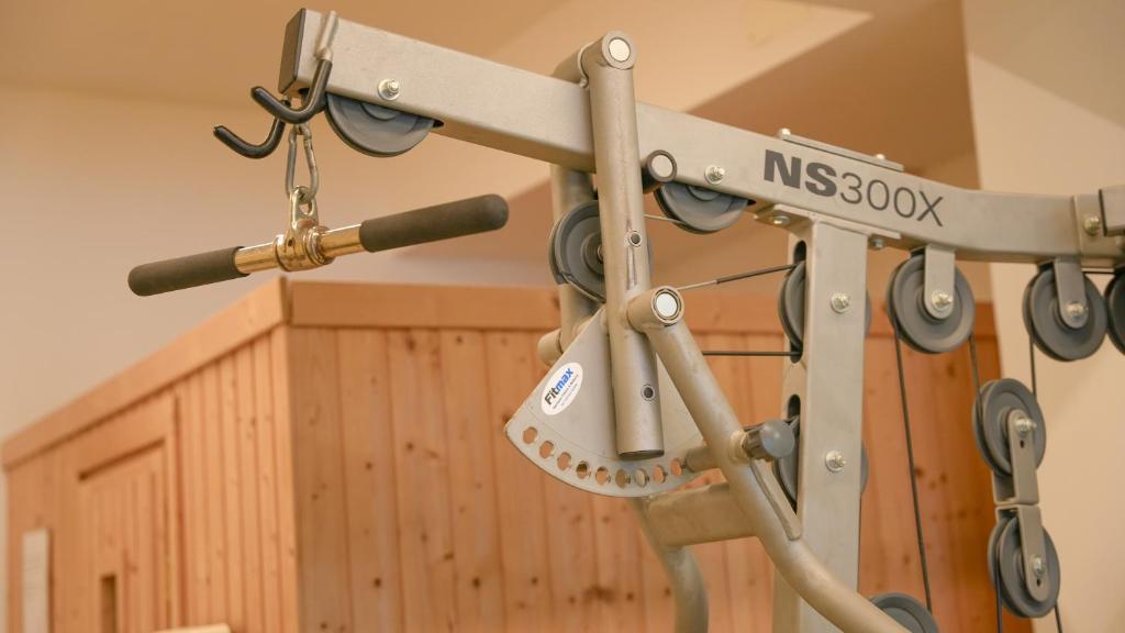 Posilňovňa alebo fitness centrum v ubytovaní Hotel Europa