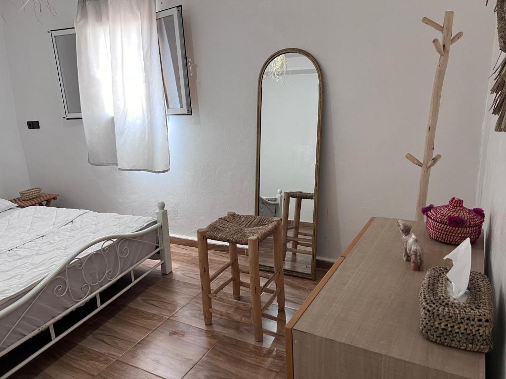 Hostel Aftas Taghazout - Double Room With Mountain View