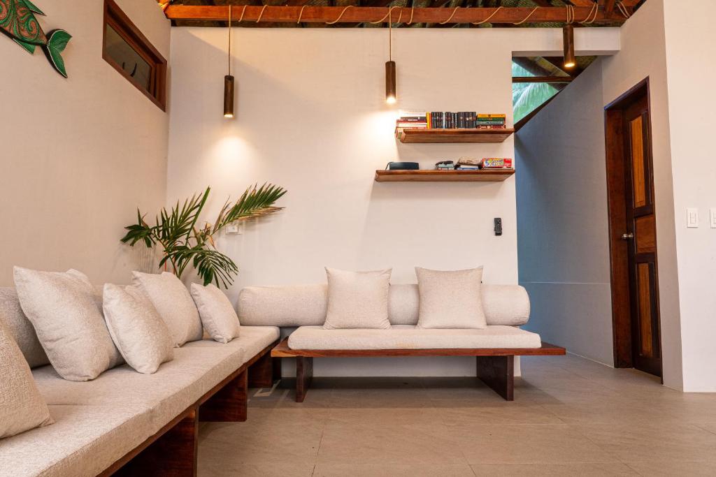 Posezení v ubytování Private Beachfront El Nido - Sa Dulo Villa Diapila Bay
