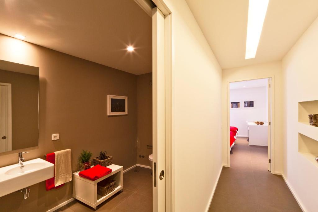 Koupelna v ubytování bnapartments Palacio