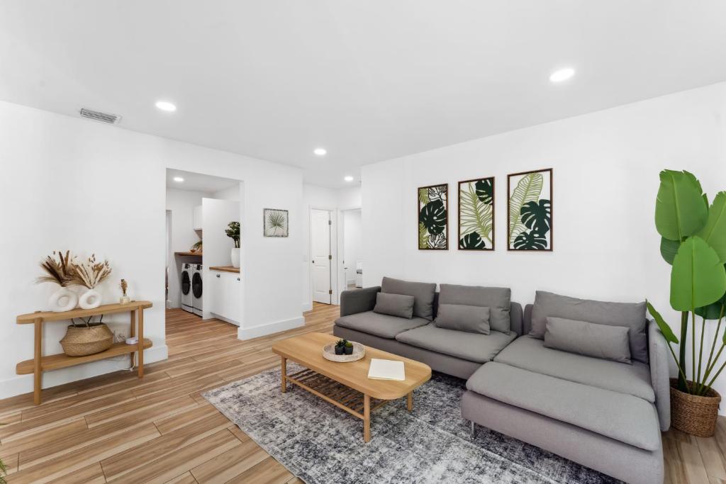 Posezení v ubytování Family Home in Miami