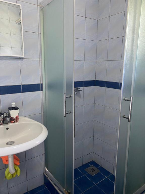 Koupelna v ubytování Apartman Percic